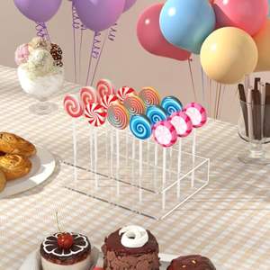 Présentoir de sucette en acrylique transparent personnalisé moderne Fabrication en gros pour utilisation en magasin de détail - Product Image 5