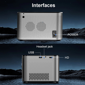 Proyector portátil inteligente Magcubic HY350 1080P HD 2 + 32G 580 lúmenes ANSI con soporte de enfoque eléctrico 4K - Product Image 3