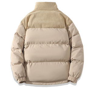 Automne <span class=keywords><strong>hiver</strong></span> vers le bas manteau unisexe collège adolescent garçons filles contraste couleur mode ample rembourré veste chaud enfants vêtements de plein air - Product Image 6