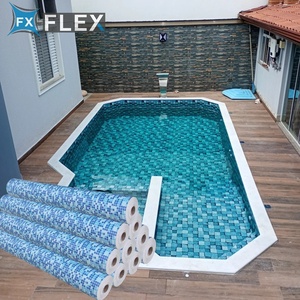 Revestimiento de PVC FLFX con Patrón 3D, Impermeable, Decorativo y Estético <span class=keywords><strong>para</strong></span> <span class=keywords><strong>Piscinas</strong></span> en Villas de Lujo <span class=keywords><strong>para</strong></span> Niños - Product Image 1