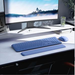 Clavier Bluetooth sans fil ergonomique multi-appairage Bluetooth+2.4G, clavier incurvé sans fil pour ordinateur - Product Image 2