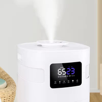 Humidificateurs tour 20L pour grande pièce toute la maison Humidificateur ultrasonique à brouillard frais silencieux 1000 mL/h sortie pour bureau à domicile