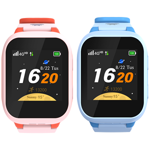 Montre intelligente pour enfants avec alarme SOS, carte <span class=keywords><strong>SIM</strong></span> 4G, suivi GPS, surveillance à distance, réponse aux appels, SDK de paiement, étanche IP68, TPU, écran LCD - Product Image 2