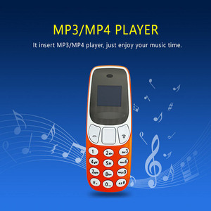 BM10 GSM Mini telefono cellulare lunga durata della batteria a bassa radiazione telefono anziano chiaro riproduzione di musica vocale piccolo pulsante del telefono - Product Image 4