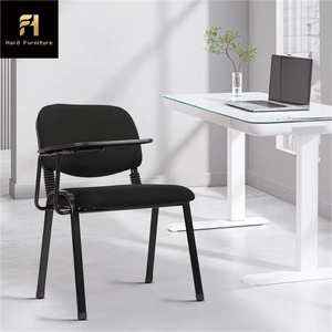 Chaise de bureau en cuir noir de luxe italienne, chaise de bureau de direction de luxe, chaise de bureau moderne pour le travail à domicile - Product Image 1