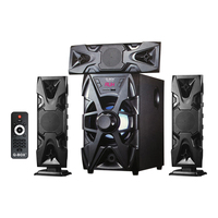 Sistema de Cine en Casa Electrónico Q-BOX Q-1303 3.1 con Bajos Potentes, Amplificador, Altavoz, Bafle, Caixa De Som