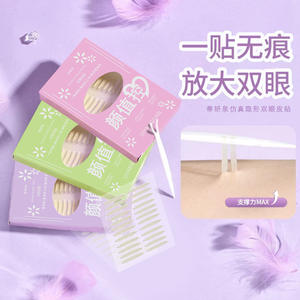 เทปติดตาสองชั้นเทียนฉวน 400 แผ่น แบบใส กันน้ำ ติดทนนาน สำหรับคนทั่วไป - Product Image 2