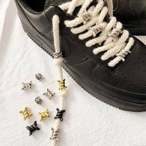 Offre Spéciale AF1 nouvelles décorations de chaussures en métal bricolage lacets décoratifs breloques pour boucles de lacets <span class=keywords><strong>AJ</strong></span> - Product Image 2