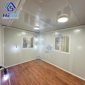 Nieuw ontwerp geprefabriceerde kleine 20ft 40ft uitbreidbare containerhuis prefab bungalow woning 2 4 5 slaapkamer huis draagbaar - Product Image 3