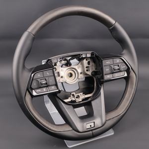 พวงมาลัยไม้แบบกำหนดเองสำหรับ Toyota Hilux Land Cruiser Hilux <span class=keywords><strong>Fortuner</strong></span> Camry A91 MK5 105 120 200 Series - Product Image 2