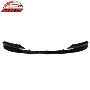 Compatible con BMW F30 F31 Serie 3 12-19 4 Puertas, Estilo MP, Labio de Parachoques Delantero en Negro Brillante ABS, Accesorio Exterior de Alta Calidad - Product Image 1