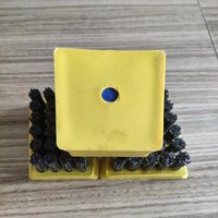 Renforcez les brosses de polissage de granit de diamant de carbure de silicium