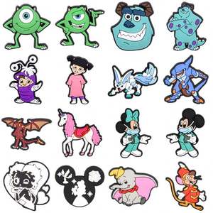 Accessoires de chaussures Homie personnalisés pour sandale Characters en <span class=keywords><strong>PVC</strong></span> Sing Shoe Charms pour la décoration de cadeaux Girly en gros - Product Image 2