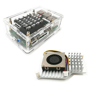 AISmartlink التوت بي الجيل الخامس قذيفة التوت بي 5 الاكريليك قذيفة شفافة وتركيب مروحة قذيفة واقية - Product Image 2