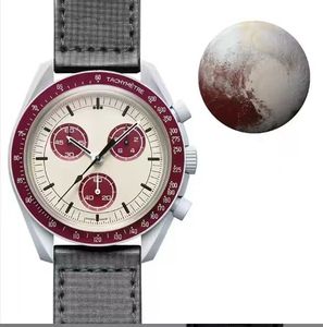 Montre de luxe pour homme personnalisée en gros, étanche, boîtier rond, personnalisation d'échantillons <span class=keywords><strong>Omega</strong></span>, montre de luxe avec boîte incluse - Product Image 5