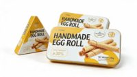 Rollitos de Huevo Saludables Hechos a Mano para Niños, Venta al por Mayor, Sin Grasas Trans, Crujientes, para Merienda Escolar, Postre, Suministro a Granel, OEM