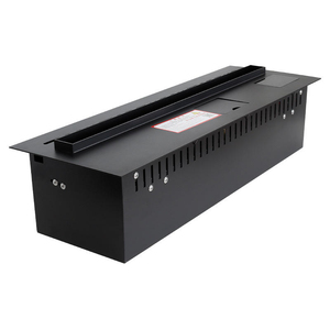 Insert de cheminée au bioéthanol en métal moderne pour le chauffage intérieur du salon sans télécommande - Product Image 1