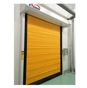 PVC fast Entry with high quality PVC high speed door Material for Efficiency