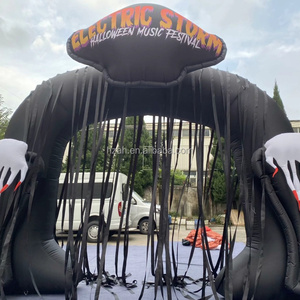 Arco Inflable Gigante de Halloween con Hongo Venenoso para Actividades Temáticas y Festivales de Música Relacionados - Product Image 3