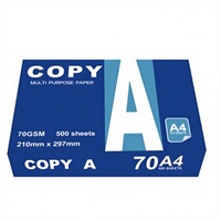 Papier de Copie A4 Haut de Gamme pour Bureau, 70g 80g, Double Haute Vitesse, 500 Paquets/Boîte