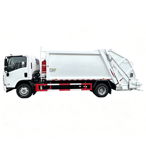 Camion Compattatore per Rifiuti ISUZU ELF 8CBM con Caricatore Posteriore 4x2 Diesel per Trasporto Rifiuti Urbani - Product Image 3