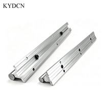 Rails linéaires CNC Kaiyade, rails en acier à roulement SBR et blocs de glissière SBR10-SBR50