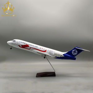 Modelo de Avión de Aviación Civil ARJ21 de 47 cm con Luces, de ARJ Jiangxi Airlines, Regalo de <span class=keywords><strong>COMAC</strong></span> Aircraft, C909 - Product Image 3