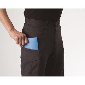 Pantalon cargo décontracté Burtle en noir 9092-35-S Taille mi-haute Polyester Bayer Tricoté Motif imprimé 3,8 étoiles - Product Image 6