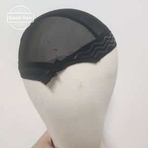 Gorro de Peluca de cúpula de malla para coser más fácil en el cabello gorro de tejido elástico gorro de peluca tejido con cremallera con redecillas de silicona - Product Image 2