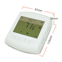 Hygromètre numérique LCD sans fil LoRa pour la surveillance à distance de la température et de l'humidité en intérieur, autonomie de 1,5 an, portée de 3 km