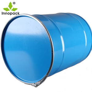 Tambor de acero vacío de gran capacidad de 50 <span class=keywords><strong>litros</strong></span>, gran oferta, Cubo de pintura de Metal azul de 50L - Product Image 1