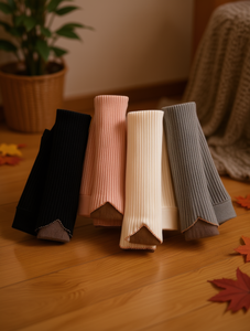 Calentadores de Piernas para Mujer, Tejidos, Gruesos, de Color Sólido, para Uso Diario, de Spandex y Poliéster D0205-1 - Product Image 2