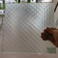 Verre filé Nashiji ignifuge et antivol de 6 mm, pour portes, fenêtres, murs-rideaux et balcons