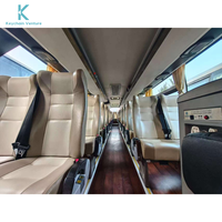 Autobús Usado Yutong 6126 de Alta Calidad, Seminuevo, 90% Nuevo, Precio Accesible