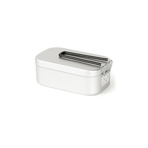 800ML Best Simple and practical aluminum lunch box - the best outdoor lunch box for camping, fishing and hunting trips