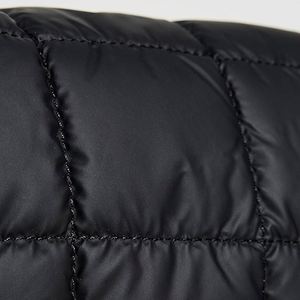 Sac bandoulière matelassé en nylon personnalisé pour femme, imperméable, de voyage, mini messager, portable, réglable, avec fermeture éclair - Product Image 2