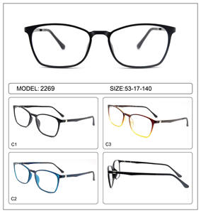 Fournisseur chinois Nouveauté <span class=keywords><strong>Swissflex</strong></span> Style Punk Écologique Montures de lunettes de vue rondes à monture intégrale pour usage quotidien avec mémoire de forme - Product Image 4