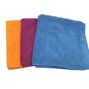 Serviettes en microfibre super absorbantes, tissage warp, fabrication en usine, prix bas, chiffon de nettoyage pour la cuisine et la maison, 16x16 pouces - Product Image 4