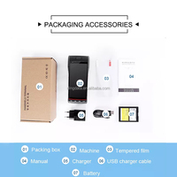 Terminal PDA Dingdata DP60 de 5.5 Pulgadas con Sistema Android 13 de Alta Definición, Resistente al Agua IP54, Robusto, con GPS 4G y Escáner de Código de Barras 2D