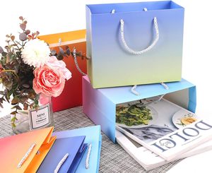 Bolsas de Compra Ecológicas de Papel Kraft Verde con Logotipo Personalizado para Comida para Llevar y Empaque de Regalos - Product Image 5