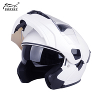 Accessoires de moto, casque de sécurité en ABS, casque modulable rabattable intégral en ABS pour adultes