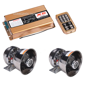 Sistema de altavoz de micrófono de 200W, sirena de alarma de alta definición, bocina fuerte, zumbador, unidad principal de Control remoto, alarmas de coche - Product Image 3