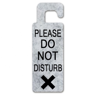 Hotel no molestar señal de sublimación <span class=keywords><strong>en</strong></span> blanco de la suspensión de puerta Reino Unido Suspensión de puerta - Product Image 2