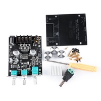 Module amplificateur numérique stéréo I-Circuit ZK-502MT 50W 2.0 pour montage en surface avec protection contre la surchauffe/surintensité