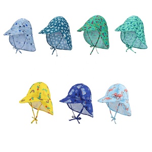 Landaccessory aksesuar Sunhat bebek yürüyor & çocuklar yaz su Flap bebek yüzmek şapka UPF 50 Boy & kız hızlı kuru - Product Image 1