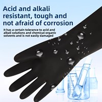 Gants de protection chimiques épais, résistants aux acides, aux alcalis, à la corrosion, à l'huile et à l'usure, de qualité supérieure