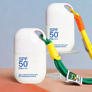 Portable PE <b>Plastic</b> Sunscreen Lotion Cosmetic Tube with Hanging Hole Emulsifying <b>Squeeze</b> <b>Bottle</b> Customizable - Product Image 2