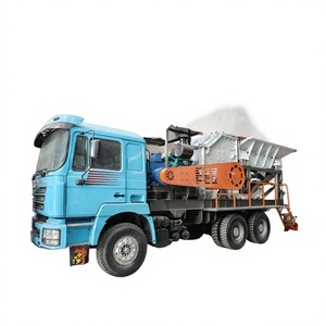Portable Hammer <strong>Crusher</strong> Mobile Plant with AC Motor Engine PLC &amp; Gear Max.200t/h Capacity for Gold Mining - Product Image 1