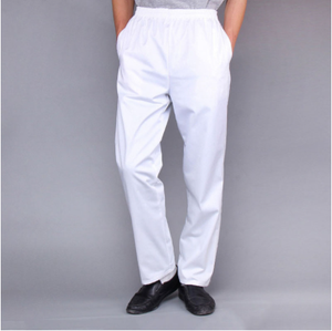 Uniformes de Chef cuisinier de haute qualité, pantalon blanc de travail pour pâtissier, pantalon de chef élastique en zèbre, nouvelle collection - Product Image 4