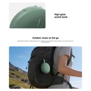 Haut-parleur portable V6.0 avec micro intégré, jusqu'à 15 heures d'autonomie, utilisation en extérieur, chargement USB Type-C, design en plastique - Product Image 6